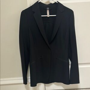 Athleta Black Tailored Blazer Professional Fit